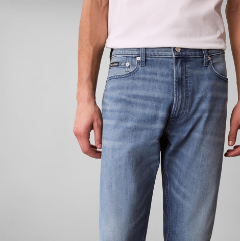 Мужские джинсы Straight High Calvin Klein 1162658665 (Синий 30W 30L)