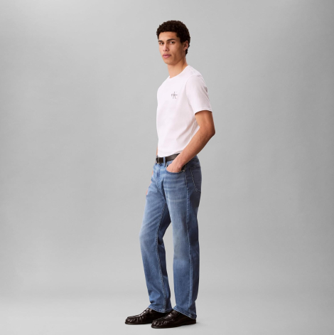 Мужские джинсы Straight High Calvin Klein 1162658665 (Синий 30W 30L)