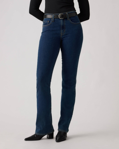 Жіночі джинси Levi's 725 з високою посадкою 1162673376 (Синій W30 L30)