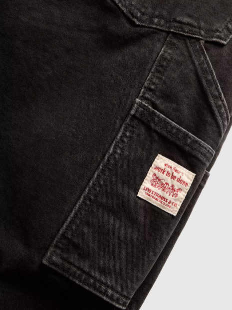 Мужские джинсы Levi's 568 Loose Straight Carpenter 1162698146 (Черный 31W 32L)