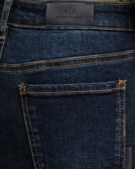 Женские джинсы Super Skinny Armani Exchange 1163129160 (Синий 25)