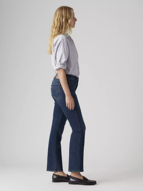 Женские джинсы Levi's 725 с высокой посадкой 1163193576 (Синий W26 L27)