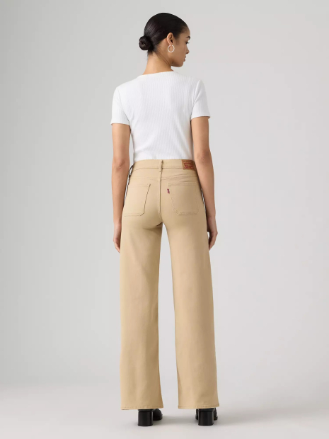 Женские джинсы 318 Shaping Wide-Leg Levi's 1163342503 (Бежевый W25 L32)