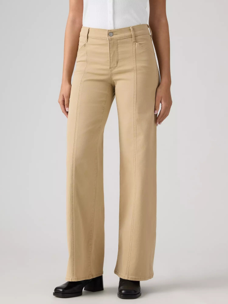 Женские джинсы 318 Shaping Wide-Leg Levi's 1163342503 (Бежевый W25 L32)
