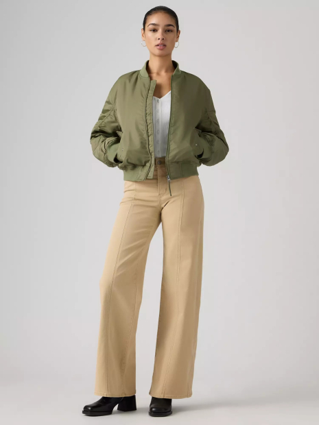 Женские джинсы 318 Shaping Wide-Leg Levi's 1163342503 (Бежевый W25 L32)