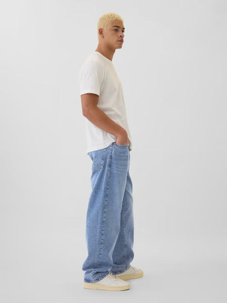 Мужские джинсы Baggy GAP 1163369460 (Голубой W36 L30)
