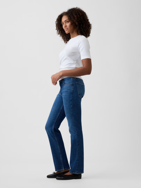 Женские джинсы Slim Straight GAP 1163393719 (Синий 29)