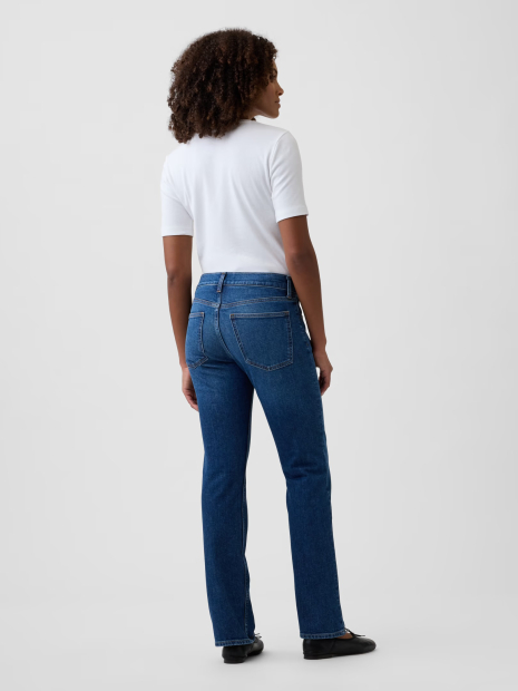 Женские джинсы Slim Straight GAP 1163393719 (Синий 29)