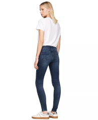 Женские джинсы скинни Tommy Hilfiger со средней посадкой 1159840145 (Синий W27 L30)