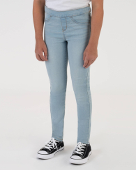 Джинсовые леггинсы Levi's для девочки 1159841912 (Голубой 12)