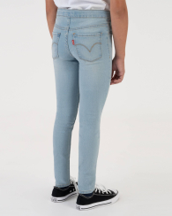 Джинсовые леггинсы Levi's для девочки 1159841912 (Голубой 12)