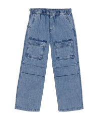 Джинсовые штаны карго Calvin Klein 1159842004 (Синий S)