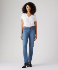 Женские джинсы 314 Shaping Straight Levi's 1159842525 (Синий W26 L32)