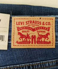 Женские джинсы 314 Shaping Straight Levi's 1159842522 (Синий W30 L32)