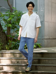 Мужские джинсы EZY Ultra Stretch UNIQLO 1159843479 (Синий 3XL)