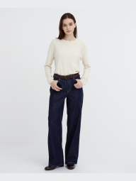 Джинсы Baggy Fit с низкой талией Uniqlo 1159843561 (Синий W26 L29)