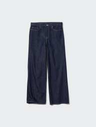 Джинсы Baggy Fit с низкой талией Uniqlo 1159843561 (Синий W26 L29)