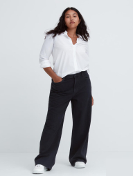 Джинси Baggy Fit з низькою талією Uniqlo 1159843926 (Чорний W28 L31)