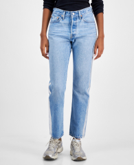 Женские джинсы 501 Levi's с блестящими лампасами 1159845302 (Синий W24 L30)