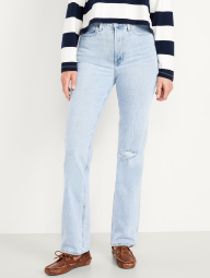 Женские джинсы Old Navy с высокой посадкой 1159846252 (Голубой 8)