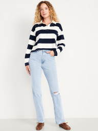 Женские джинсы Old Navy с высокой посадкой 1159846252 (Голубой 8)
