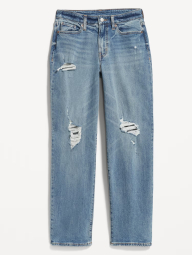 Жіночі джинси Old Navy Curvy з високою посадкою 1159846261 (Синій 8)
