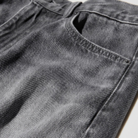 Широкие джинсы UNIQLO 1159846598 (Серый W28 L31)
