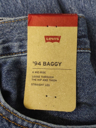 Женские джинсы 94 Baggy Levi's 1159846600 (Синий W29 L31)