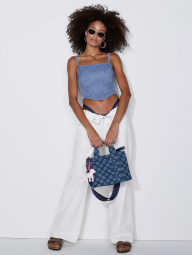 Женские прямые джинсы Victoria's Secret PINK 1159846716 (Молочный 16)