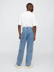 Мужские джинсы Baggy Cargo GAP 1159849085 (Синий W33 L30)