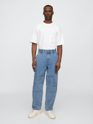 Мужские джинсы Baggy Cargo GAP 1159849085 (Синий W33 L30)