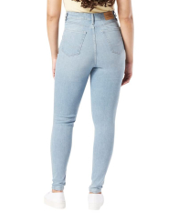 Женские джеггинсы Signature Levi's с рваными деталями 1159850134 (Голубой W26 L34)