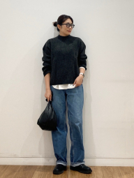 Чоловічі джинси широкі UNIQLO 1159851148 (Синій 33)