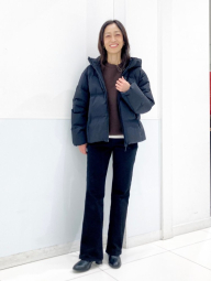 Джинсы-клеш UNIQLO 1159851846 (Черный L)