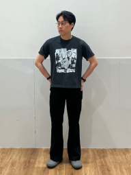 Джинсы-клеш UNIQLO 1159851846 (Черный L)