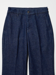 Женские джинсы-клеш UNIQLO 1159851862 (Синий L)