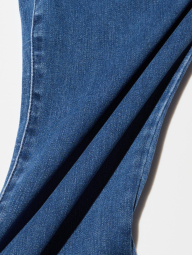 Ультраэластичные узкие джинсы Uniqlo скинни 1159853257 (Синий XL)