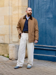 Джинсы Uniqlo 1159854396 (Молочный 27)