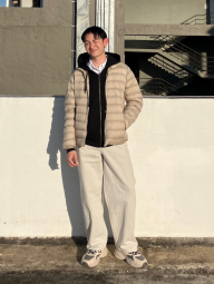 Джинсы Uniqlo 1159854396 (Молочный 27)