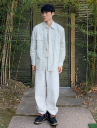 Джинсы Uniqlo 1159854396 (Молочный 27)