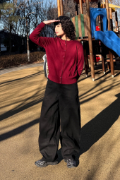 Джинсы Uniqlo 1159854608 (Черный 29)