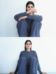 Джинсы Uniqlo 1159855815 (Голубой 26)