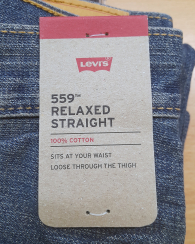 Мужские джинсы Levi's 559 Relaxed Straight 1159856274 (Синий 31W 32L)