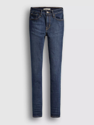 Жіночі джинси скінні Levi's 721 з високою посадкою 1159856300 (Синій W25 L30)