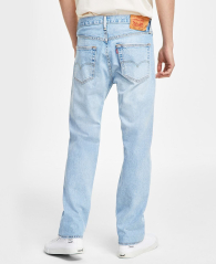 Мужские джинсы Levi's 501 Original Fit Button Fly Stretch 1159856352 (Голубой 36W 34L)