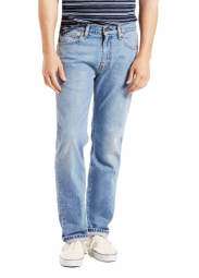 Мужские джинсы 505 Regular Fit Stretch Levi's 1159856567 (Голубой 30W 30L)