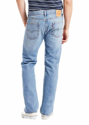 Мужские джинсы 505 Regular Fit Stretch Levi's 1159856567 (Голубой 30W 30L)