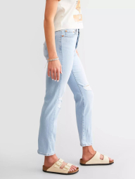 Женские укороченные джинсы Levi's 1159856963 (Голубой W27 L28)