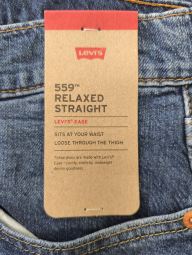 Мужские джинсы Levi's 559 Relaxed Straight 1159857135 (Синий 32W 34L)