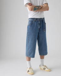 Укороченные джинсы Twisted Baggy Levi's капри 1159857358 (Синий 36)